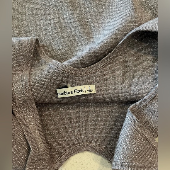 Abercrombie & fitch deep scoop knit bodysuit. New with tags - Picture 4 of 6